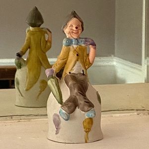 Porcelain Clown Bell